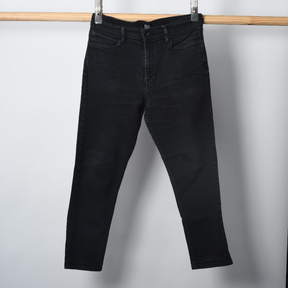Pre-owned BDG Men's Dad Fit Black Denim Jeans 34 x 32